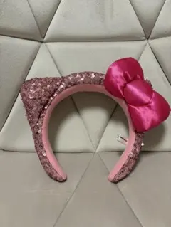 USJ ハローキティ カチューシャ ピンク