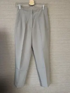 ZARA ハイウエストパンツ　ベージュ Sサイズ
