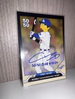 大谷翔平 50/50 CLUB カスタムアートカード