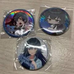 学マス　月村手毬　缶バッジ　まとめ売り