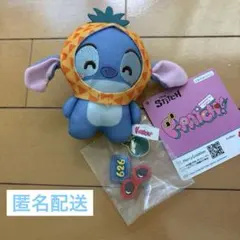 スティッチ　Stitch ディズニー　パイナップル ぬいぐるみ ワッペン付きのサムネイル