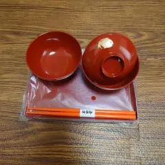 お食い初め用 赤い食器セット