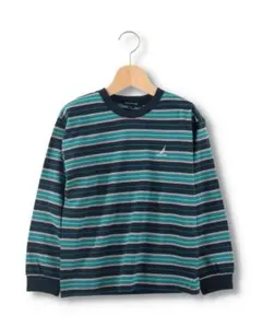 NAUTICA /BRANSHES/ マルチカラーボーダー長袖Tシャツのサムネイル