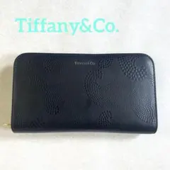 【希少】TIFFANY&Co. ティファニー ウェーブポイント柄　長財布のサムネイル