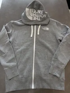 THE NORTH FACE ノースフェイス　ジップパーカー　Sグレー