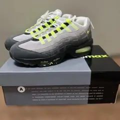 Nike Air Max 95 グレー/イエロー　メンズサイズ