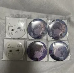 にじさんじ　ChroNoiR カプセルトイ　缶バ