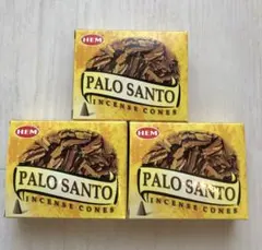 幸運を呼ぶお香　3箱 パロサント　浄化　PALO SANTO HEM 瞑想　ヨガ
