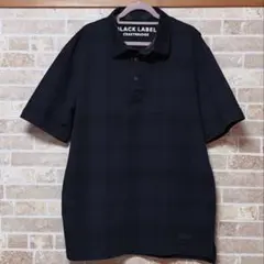 BLACK LABEL CRESTBRIDGE 半袖シャツ Lサイズ　ネイビーのサムネイル