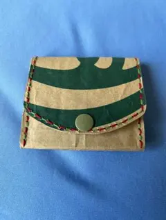 ハンドメイド　段ボール財布