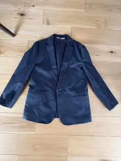 ベンディビスセットアップ ネイビー テーラードジャケットとパンツのスーツセット