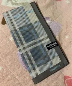処分価格【NEWYORKER 大判ハンカチ チェック】