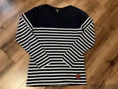 TK MIXPICE ネイビー ストライプ カットソー