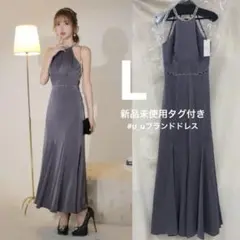 L DE3505ディアバイローブドフルールロングキャバドレスAngelRIRMA