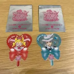 映画キミとアイドルプリキュア♪ 入場者特典　うちわ型クリアカード