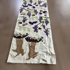 ぶどうデザイン 手ぬぐい