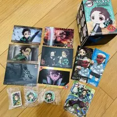 鬼滅の刃 竈門炭治郎 グッズまとめ売り ステッカー・カード多め