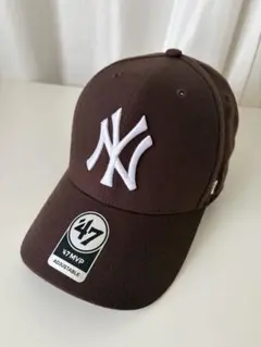 47 Brand New York Yankees キャップ ブラウン