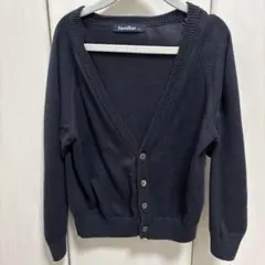 familiar 紺　カーディガン110cm お受験　入学式　卒園式