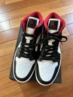 Nike Air Jordan 1 ホワイト/ブラック/レッド29.5
