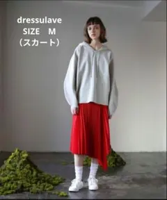 DRESSLAVE 赤 プリーツスカートのサムネイル