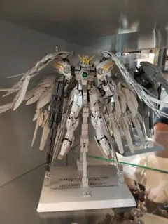 MGSD ウイングガンダムゼロEW スノーホワイトプレリュード 改修塗装済