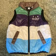 ダブルビー　リバーシブル　ベスト　100サイズ