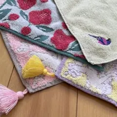 今治タオルハンカチ　４枚セットのサムネイル