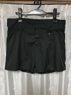PRADA 2007 ショートパンツ メタルロゴ ブラックのサムネイル
