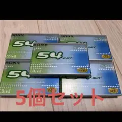 SONY S4 min CDiX II カセットテープ 5個セット