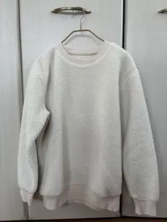 【GU ボアフリース 長袖トレーナー】Sサイズ