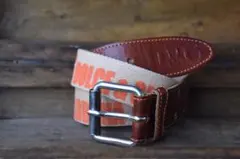 D&G ／ITALY製／レザー＆キャンバス／ベルト／本革のサムネイル