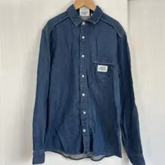 CHEAP MONDAY デニムシャツ Sサイズ ダークブルーのサムネイル