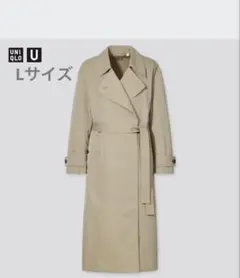 UNIQLO ベージュ トレンチコート　ユニセックス Lサイズ