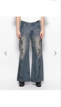 Under ground mode HARE トライバルデニムパンツ