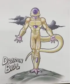 一番くじ　ドラゴンボール　色紙　ゴールデンフリーザ   最強の戦士達　C賞
