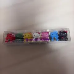 ハローキティ フィギュア ソフビ 招き猫 カラフル