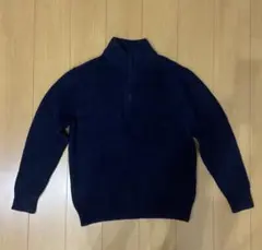 ハーフジップセーター ニット