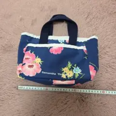 Samantha Thavasa 花柄 ミニトートバッグのサムネイル