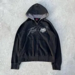 【希少】00s FOX RACING ジップパーカー SK8 archive メルカリ