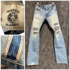 キムタク着 私物 HYSTERIC GLAMOUR SP加工WR デニム 32 キムタク着 私物 HYSTERIC GLAMOUR SP加工WR デニム 32 - メルカリ
