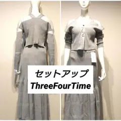 Three Four Time スリーフォータイム チェック フリルブルゾン - メルカリ