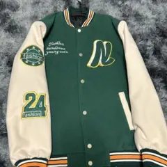 FASHION MAN スタジャン Lサイズ グリーン