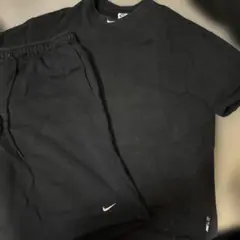 Nike ブラック Tシャツ & ショートパンツ セット
