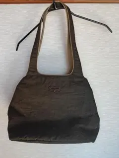 SAVOY ブラウン ナイロン ショルダーバッグ