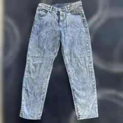 GU ケミカルウォッシュ デニムパンツ Mサイズのサムネイル
