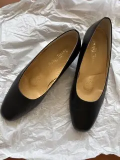 Mode Tokimi 黒 スクエアトゥパンプス