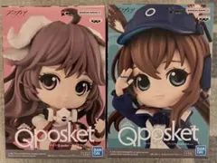 アークナイツ　アーミヤ　エイヤフィヤトラ　フィギュア　Qpos　２体