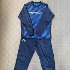 PENALTY ペナルティ ピステ 上下セット 150 紺青 サッカー