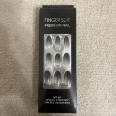 FINGER SUIT PRESS ON NAIL 黒マグネット
